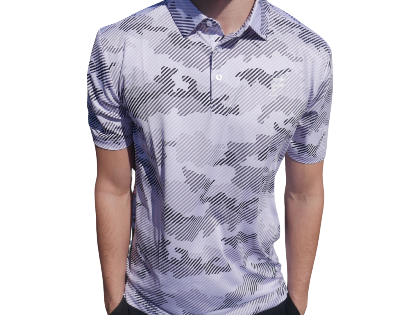 PRJCT Polo, B&W Camo