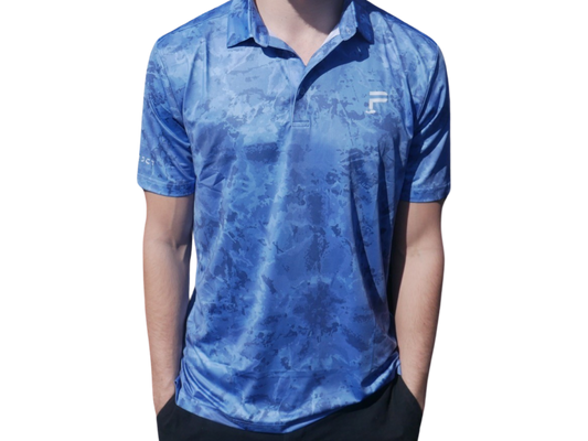 PRJCT Polo, Ocean Blue