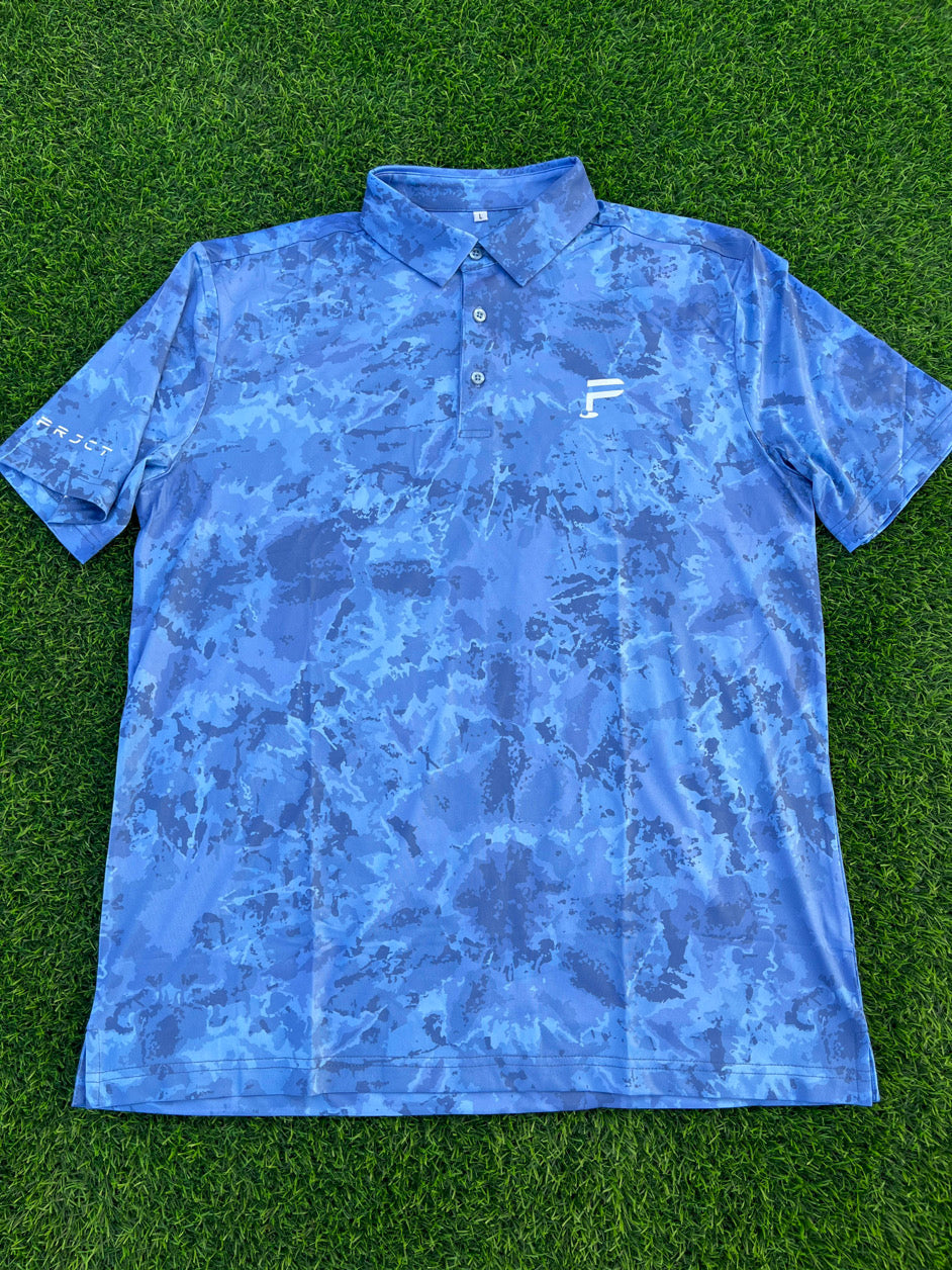 PRJCT Polo, Ocean Blue
